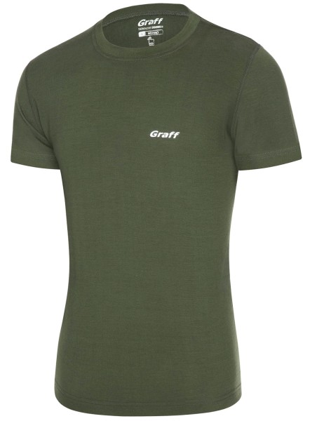 Graff 918 - merino warm - koszulka, kolor: oliwka