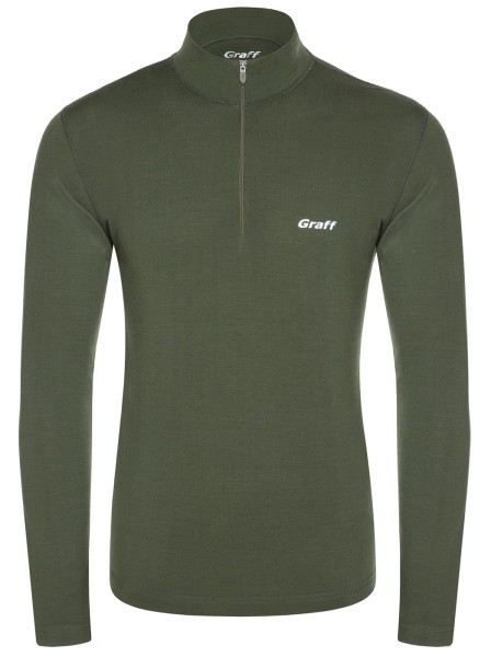 Graff 917 merino warm - golf, kolor: oliwka