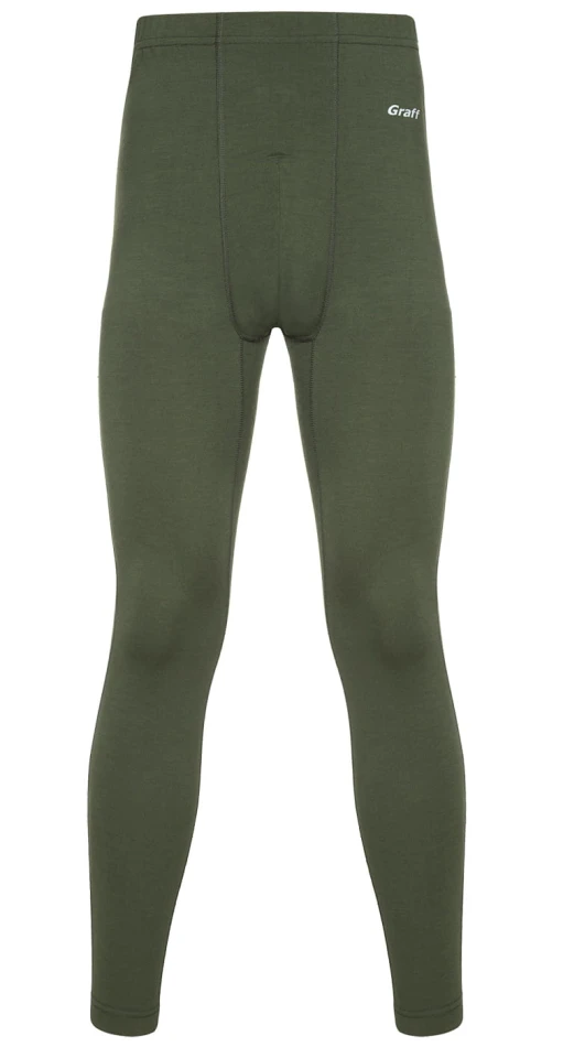 Graff 915 - merino warm - kalesony, kolor: oliwka