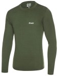 Graff 916 - merino warm - koszulka długi rękaw, kolor: oliwka