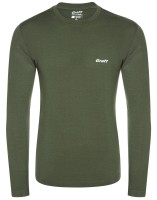 Graff 916 - merino warm - koszulka długi rękaw, kolor: oliwka