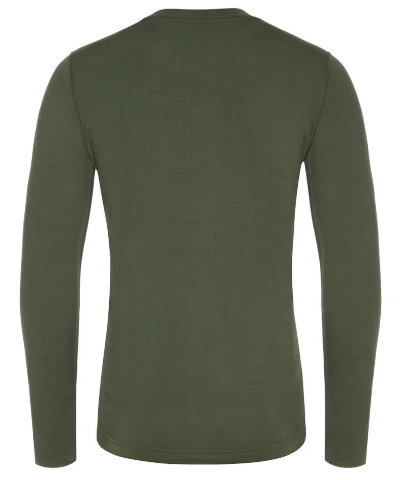 Graff 916 - merino warm - koszulka długi rękaw, kolor: oliwka