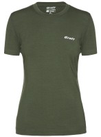 Graff 918-D merino warm koszulka krótki rękaw, kolor: oliwka