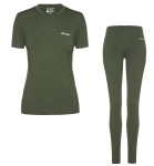 915-D+918-D - merino warm - komplet, kolor: oliwka
