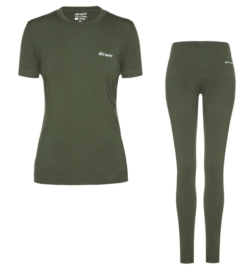 915-D+918-D - merino warm - komplet, kolor: oliwka