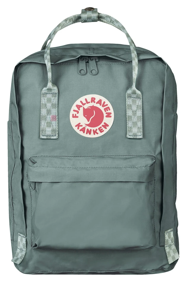 Kanken Laptop 13", kolor: 664-904 - Frost Green-Chess Pattern