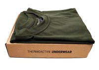 Graff 918-D merino warm koszulka krótki rękaw, kolor: oliwka