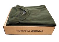 Graff 918 - merino warm - koszulka,  kolor: oliwka + pudełko