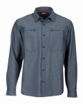 Prewett Stretch Woven LS Shirt, kolor: 418 - Dark Moon