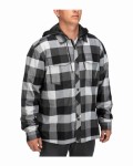 Simms Coldweather Hoody: kolor: 777 - Slate Buffalo Plaid