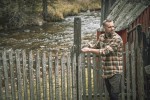 James Shirt, kolor: 599 - Brown Checked