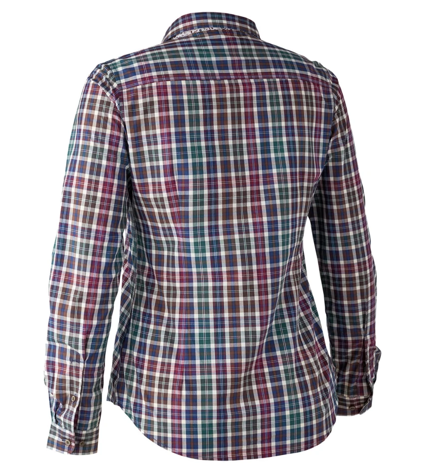 Lady Victoria Shirt, kolor: 599 - Brown Checked