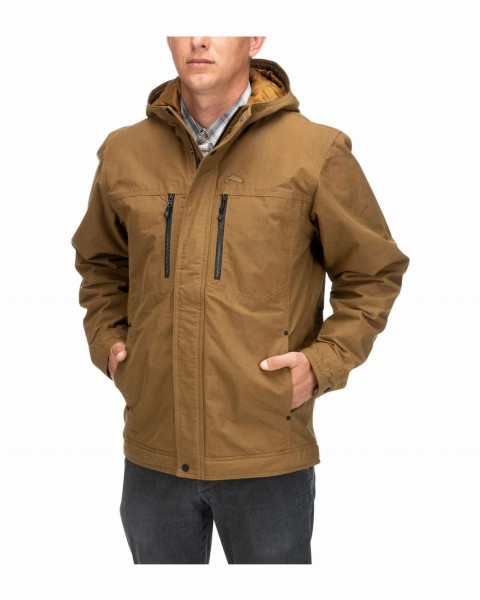 Simms Dockwear Hoody Jacket, kolor: 208 - Dark Bronze
