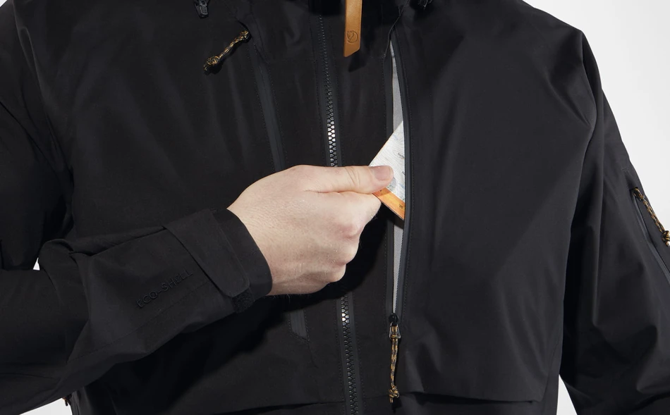 Fjallraven Keb Eco-Shell Jacket, kolor: 550 - Black