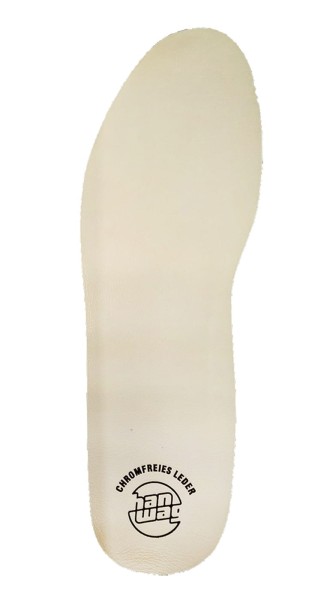 Chrome-Free Leather Footbed
