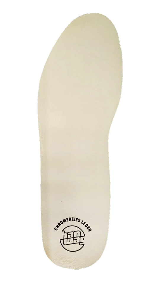Chrome-Free Leather Footbed