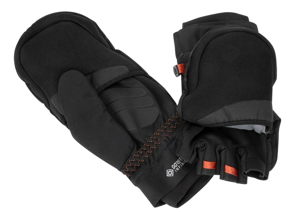 GORE-TEX Infinium ExStream Foldover Mitt, kolor: 001 - Black