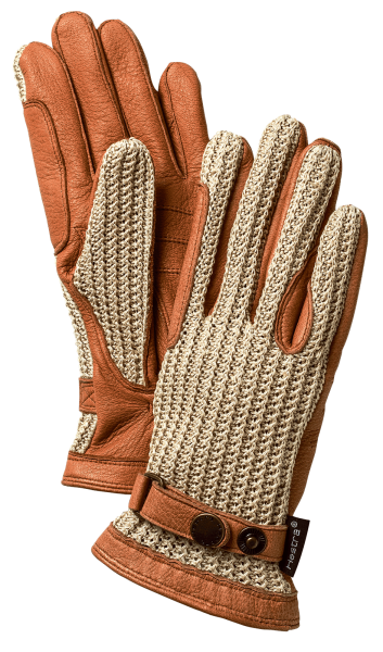 Ladies Deerskin Crochet, kolor: 710650 - Cork & Beige