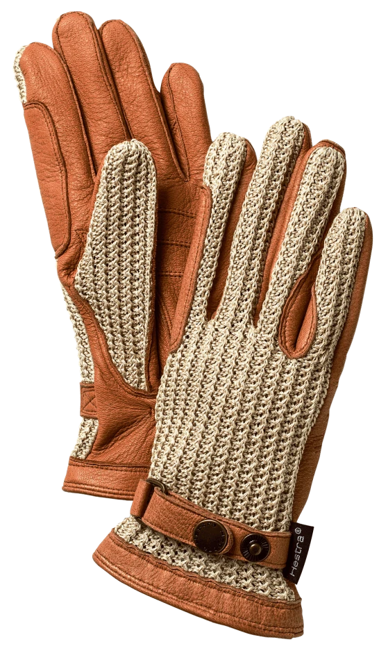 Ladies Deerskin Crochet, kolor: 710650 - Cork & Beige