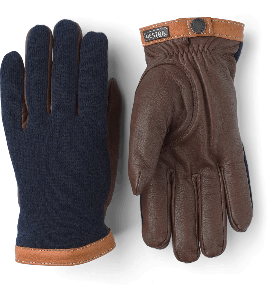 Deerskin Wool Tricot, kolor: 280770 - Navy & Chocolate