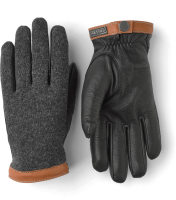 Deerskin Wool Tricot, kolor: 390100 - Charcoral & Black