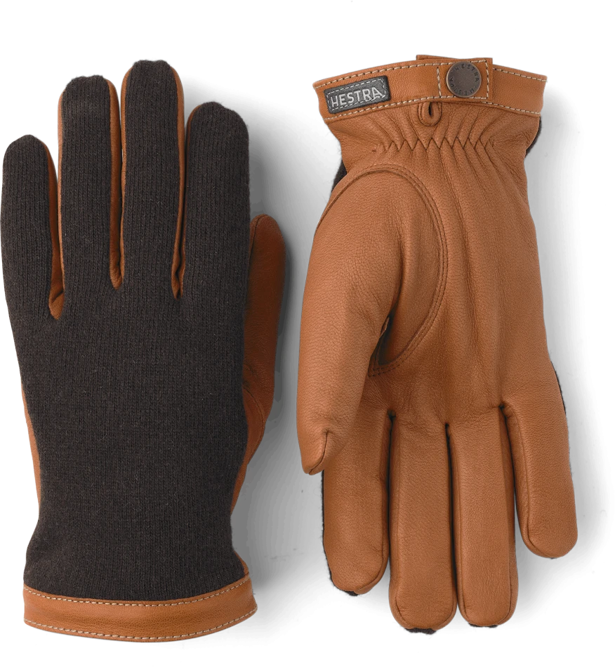 Deerskin Wool Tricot, kolor: 780710 - Espresso & Cork