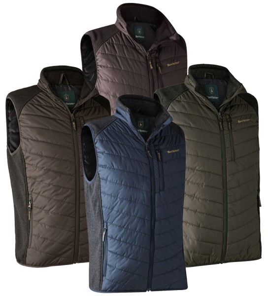 Moor Padded Waistcoat - mix kolorów