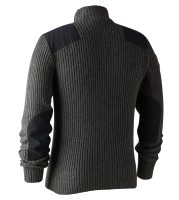 Rogaland Knit with zip neck, kolor: 957 - Grey Melange