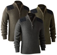 Rogaland Knit with zip neck - mix kolorów