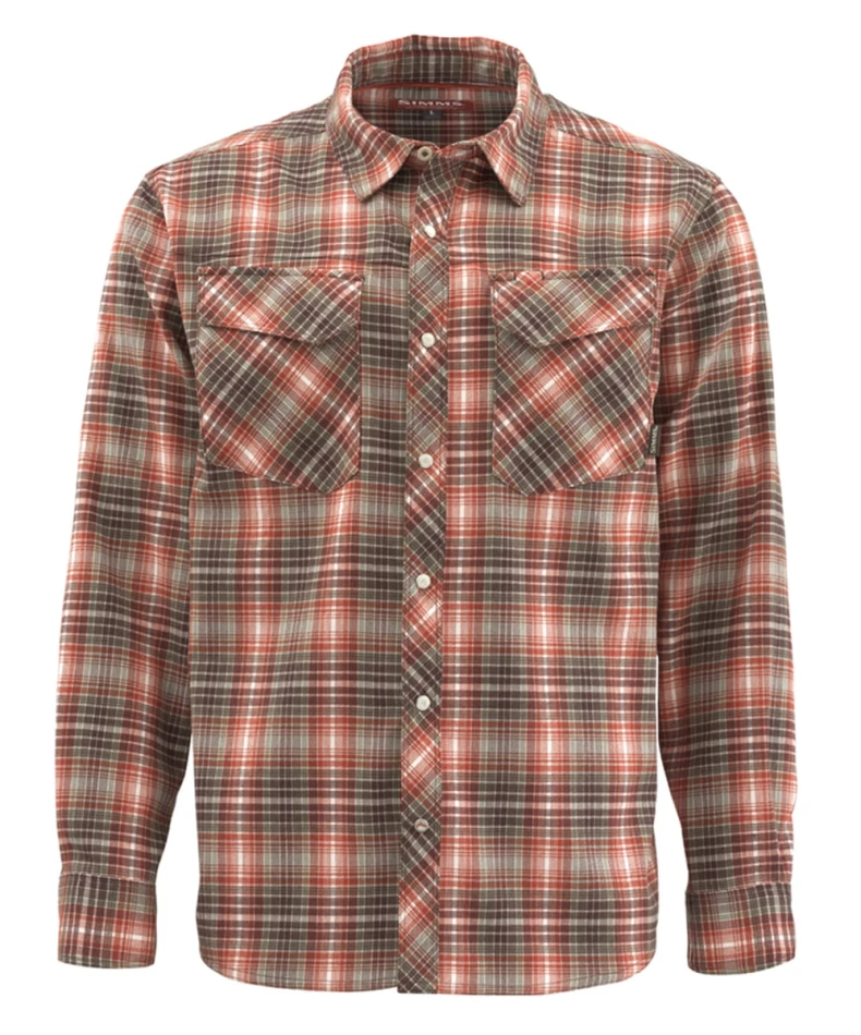 Gallatin Flannel, kolor: 841 - Orange Plaid