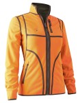 Lady Pam Bonded Fleece Jacket, kolor: 669 - Orange / pomarańczowa strona polarowa