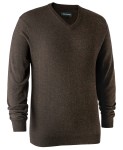 Kingston Knit with V-Neck, kolor: 389 - Dark Elm
