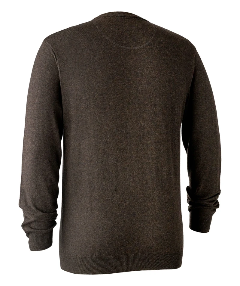 Kingston Knit with V-Neck, kolor: 389 - Dark Elm
