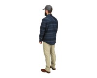 Gallatin Flannel Shirt, kolor: 502 - Admiral Blue Stripe