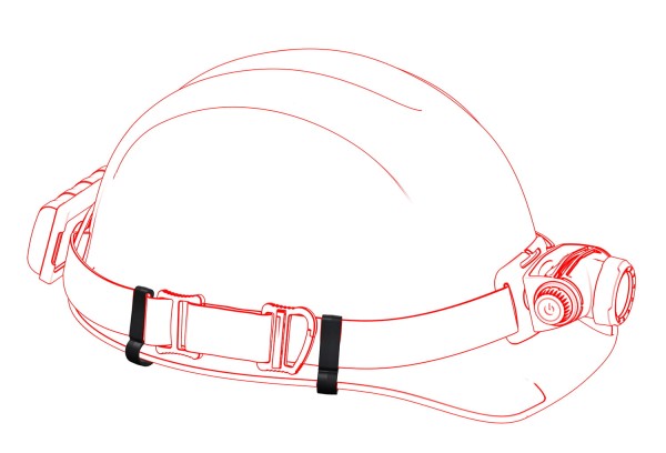 Helmet Band Fixing Clip Type A