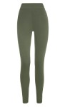906-D legginsy - Duo Skin 200, kolor: oliwka