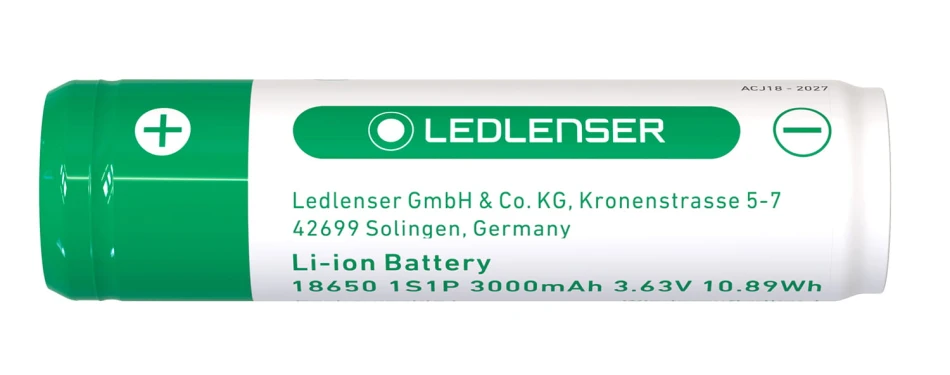 bateria litowo-jonowa 18650 Ledlenser