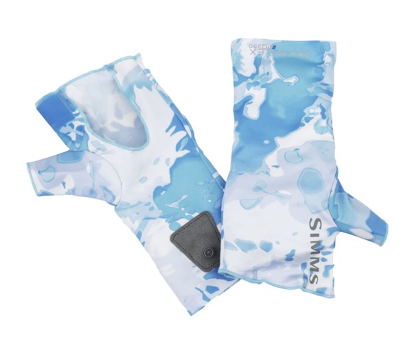Solarflex No-Finger SunGlove, kolor: Cloud Camo Blue
