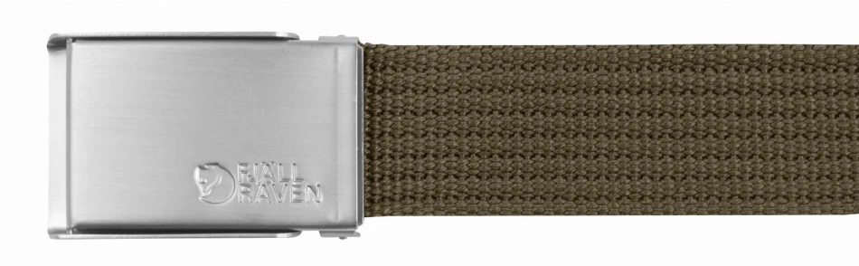 Fjallraven Merano Canvas Belt, kolor: 633 - Dark Olive.