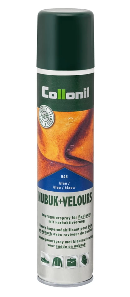 Collonil Nubuk & Velours 200 ml, kolor: blue