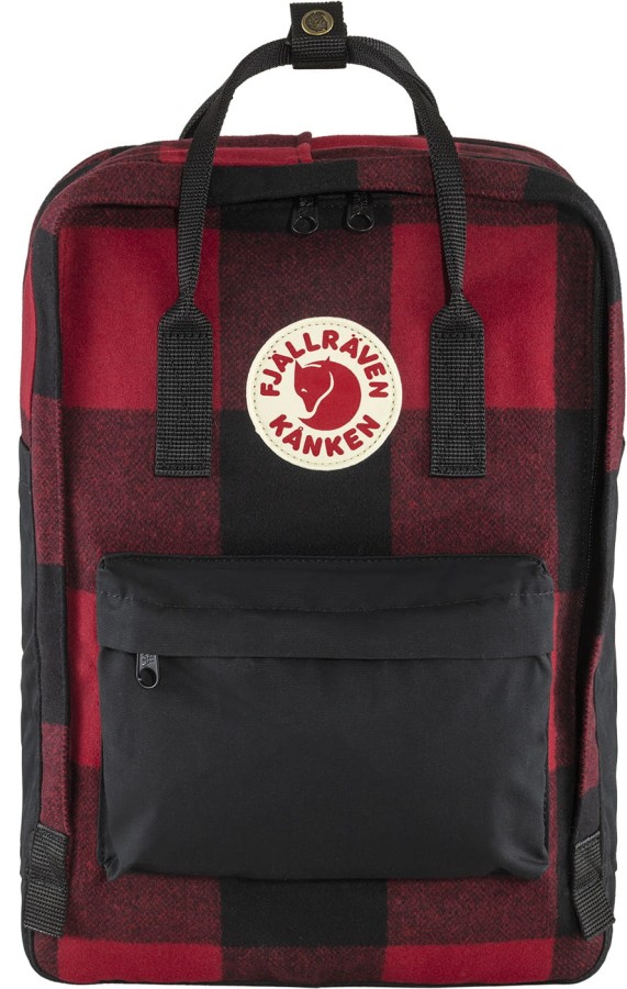 Kanken Re-Wool Laptop 15", kolor: 320-550 - Red/Black