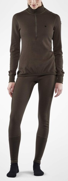 Fjallraven Varmland Woolterry Long Johns W, kolor: 633 - Dark Olive
