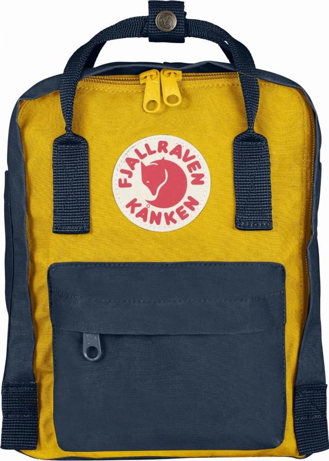 Fjallraven Kanken Mini, kolor: 560-141 - Navy/Warm Yellow.