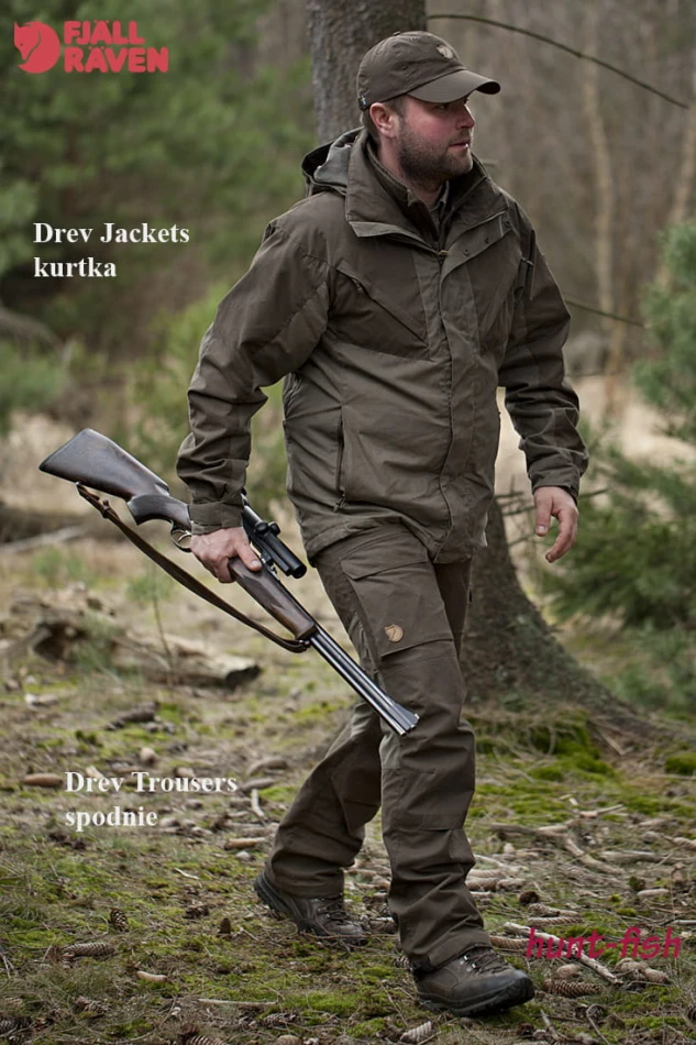 Drev Trousers, kolor: 633 - Dark Olive