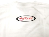 Scott T-shirt, kolor: Ice White - tył