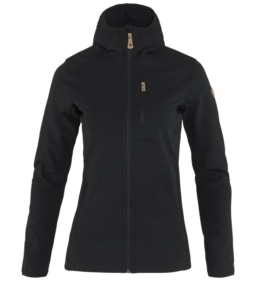 Keb Fleece Hoodie W, kolor: 550 - Black