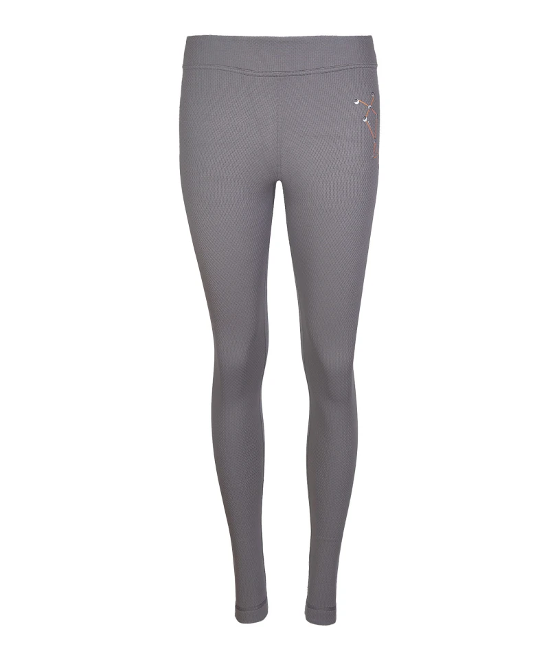 legginsy termoaktywne Graff 900-D, kolor: szary