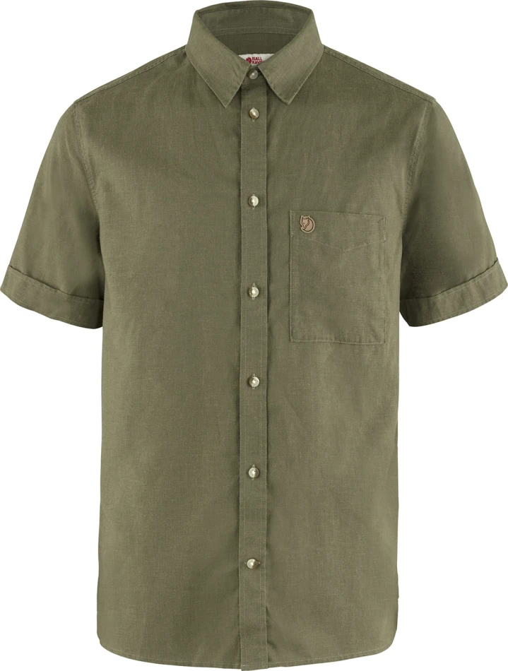 Fjallraven Ovik Travel Shirt SS, kolor: 620 - Green, 1
