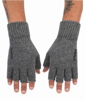Wool Half Finger Glove, kolor: 030 - Steel