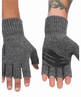 Wool Half Finger Glove, kolor: 030 - Steel